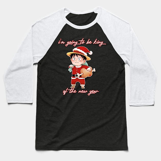 Onepiece Aime perfect Gifts for Christmas T-shirt new yearclothing Baseball T-Shirt by MIRgallery